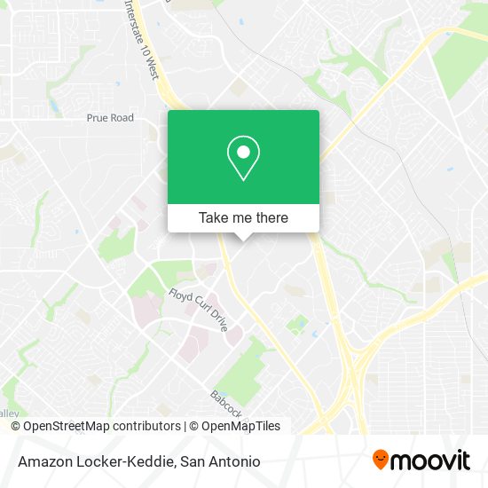 Amazon Locker-Keddie map