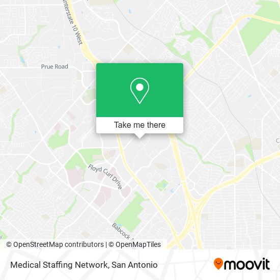 Mapa de Medical Staffing Network