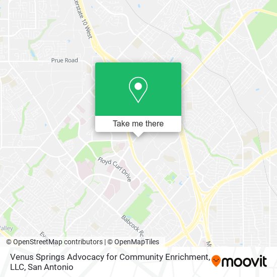 Venus Springs Advocacy for Community Enrichment, LLC map