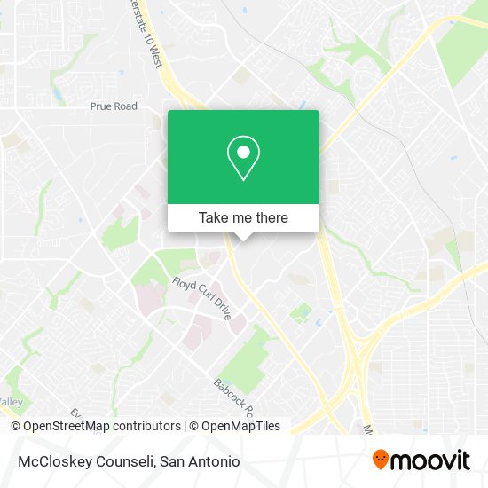 McCloskey Counseli map