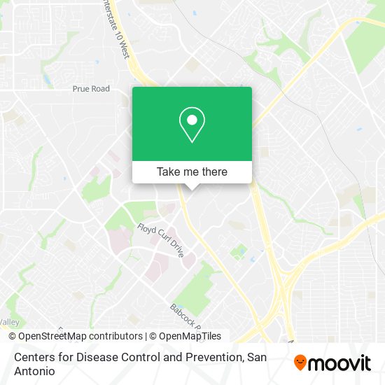 Mapa de Centers for Disease Control and Prevention