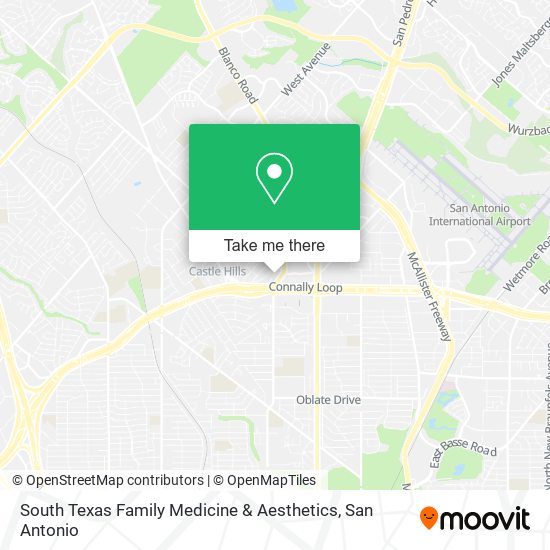 Mapa de South Texas Family Medicine & Aesthetics