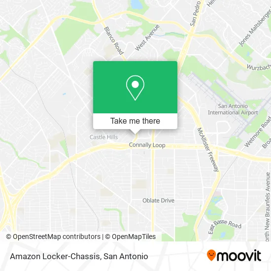 Amazon Locker-Chassis map