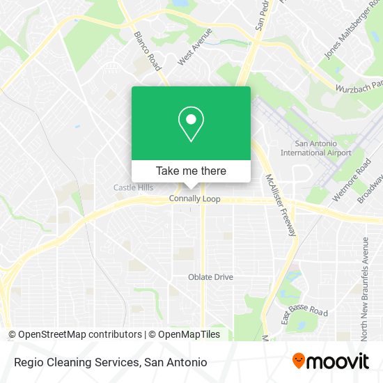 Mapa de Regio Cleaning Services