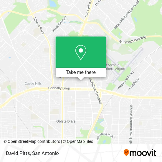 David Pitts map
