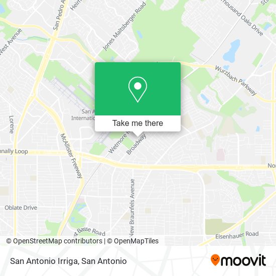 Mapa de San Antonio Irriga