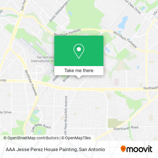 Mapa de AAA Jesse Perez House Painting