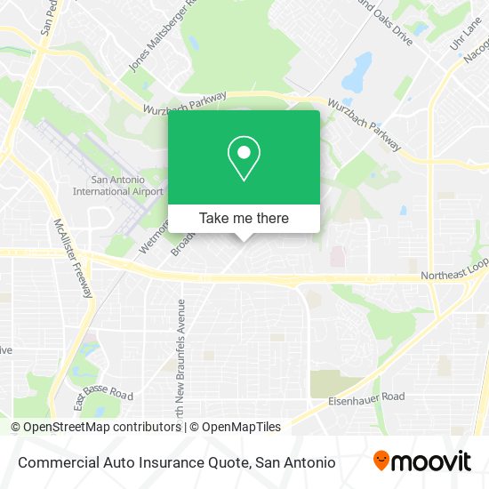 Commercial Auto Insurance Quote map