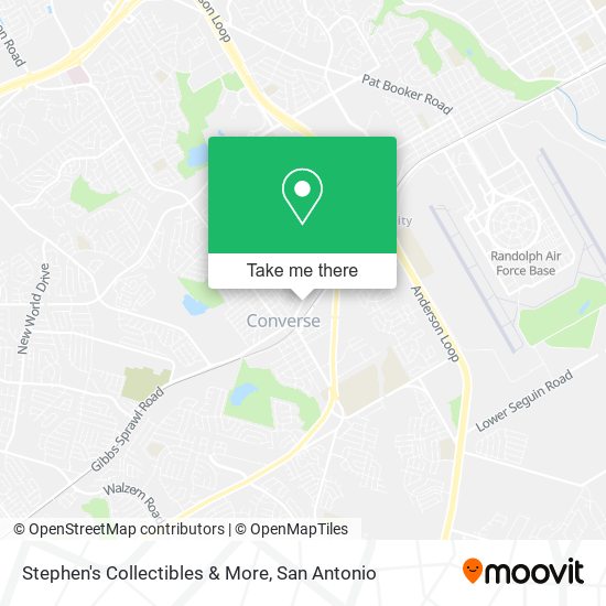 Mapa de Stephen's Collectibles & More