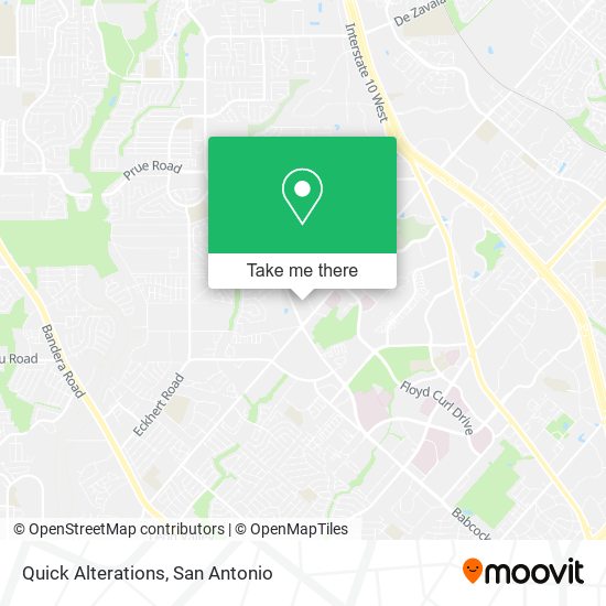 Quick Alterations map
