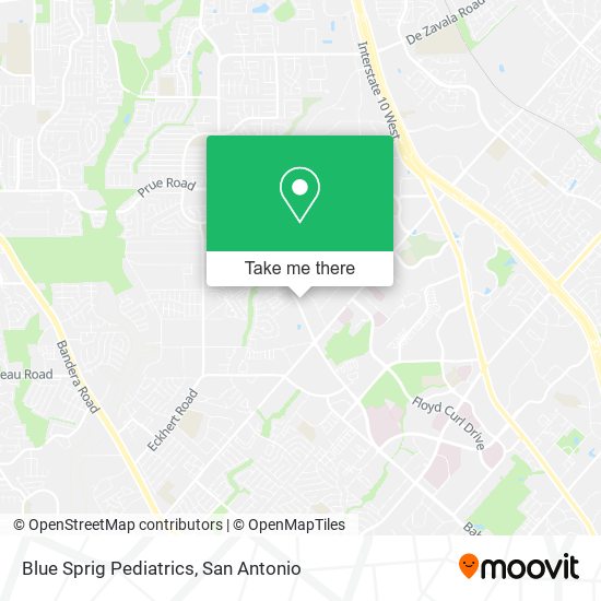 Mapa de Blue Sprig Pediatrics