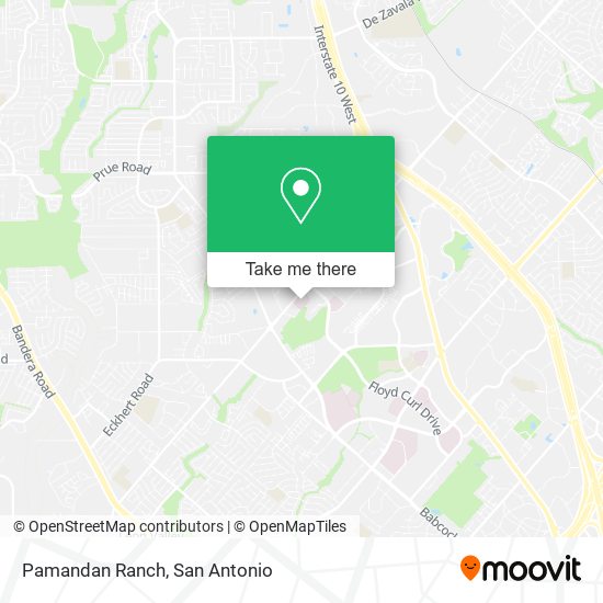 Mapa de Pamandan Ranch