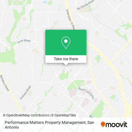 Mapa de Performance Matters Property Management