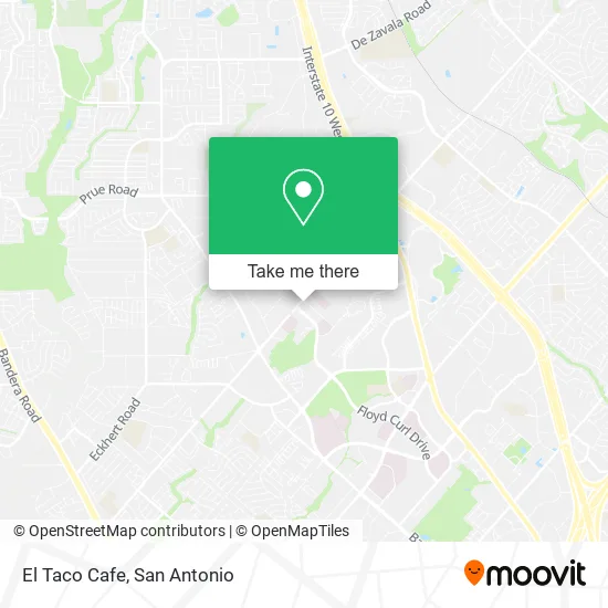 El Taco Cafe map