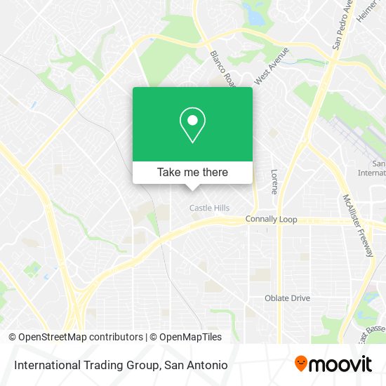 International Trading Group map