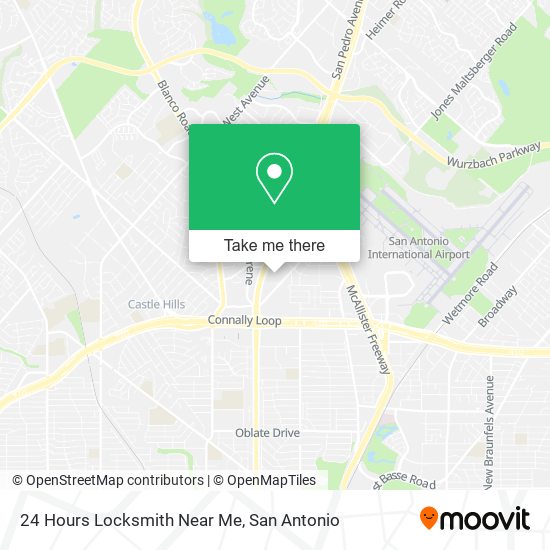 Mapa de 24 Hours Locksmith Near Me