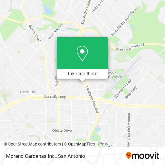 Moreno Cardenas Inc. map