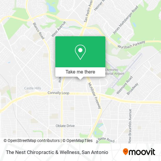 The Nest Chiropractic & Wellness map