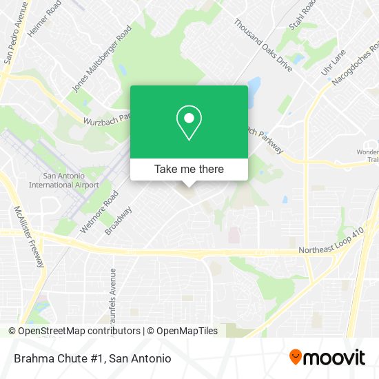 Brahma Chute #1 map