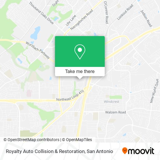 Royalty Auto Collision & Restoration map