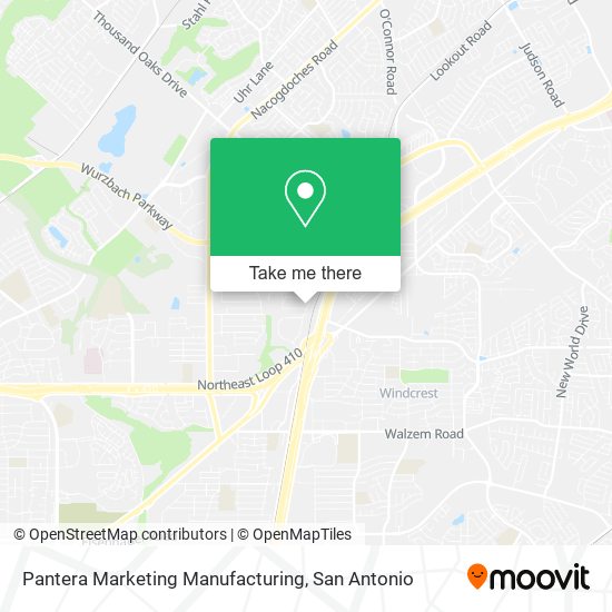 Mapa de Pantera Marketing Manufacturing