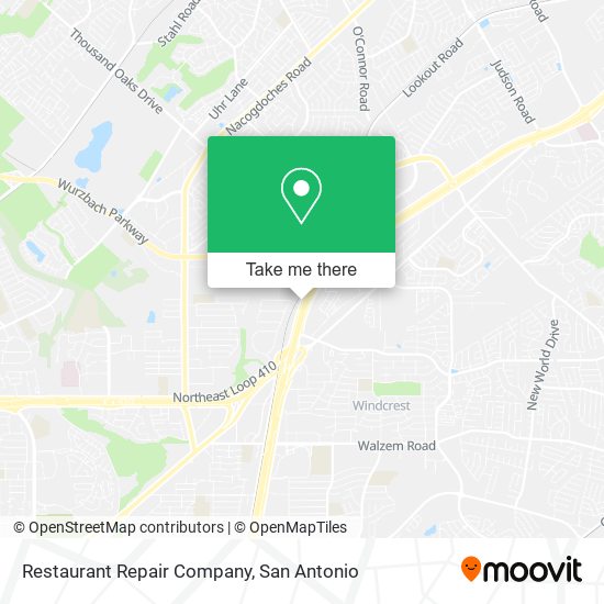 Restaurant Repair Company map