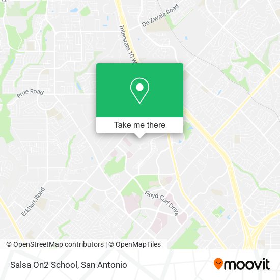 Salsa On2 School map