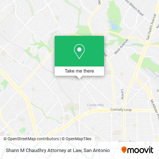 Mapa de Shann M Chaudhry Attorney at Law