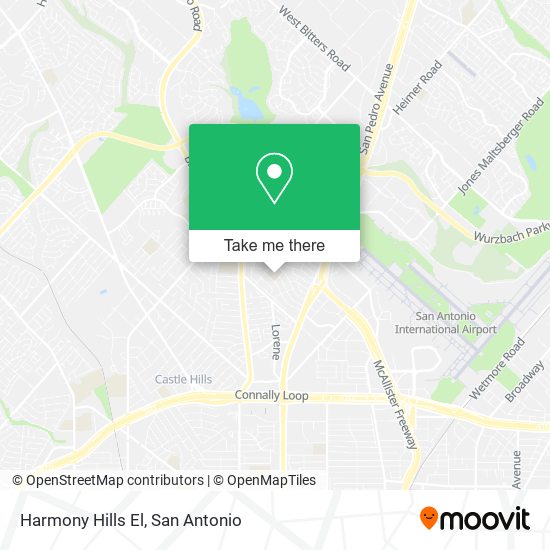 Mapa de Harmony Hills El