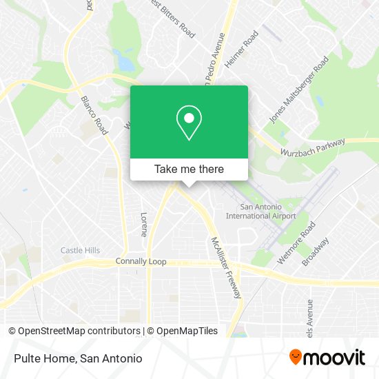 Mapa de Pulte Home
