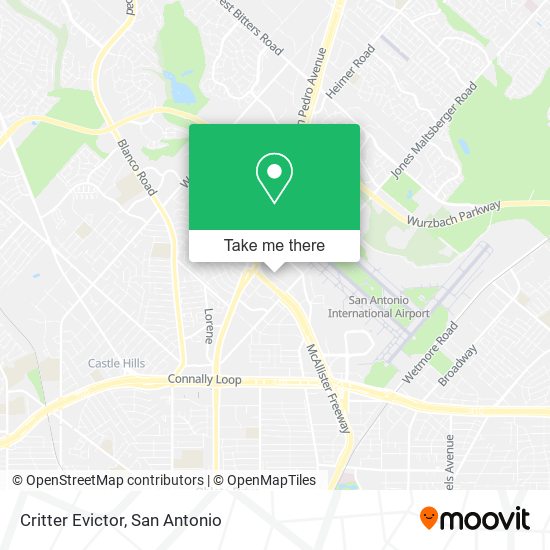 Critter Evictor map