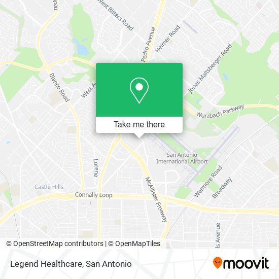 Legend Healthcare map