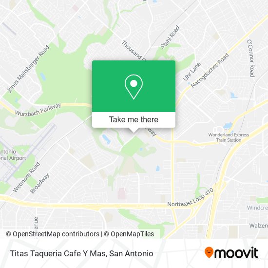 Titas Taqueria Cafe Y Mas map
