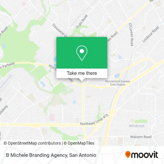 B Michele Branding Agency map