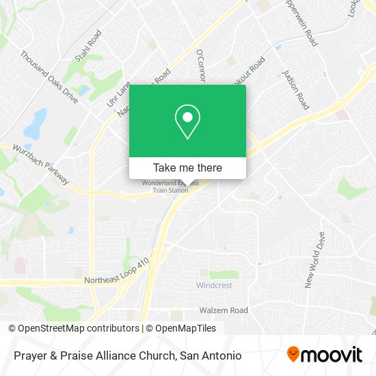 Mapa de Prayer & Praise Alliance Church