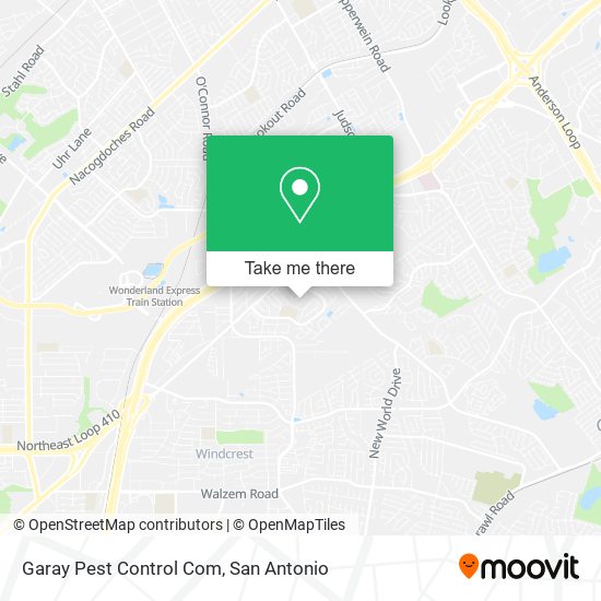 Garay Pest Control Com map