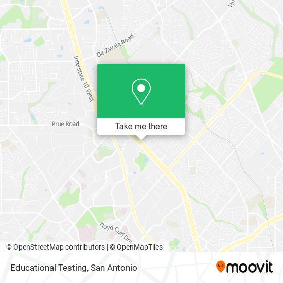 Educational Testing map