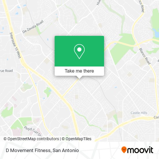 D Movement Fitness map