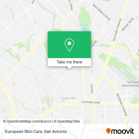 Mapa de European Skin Care