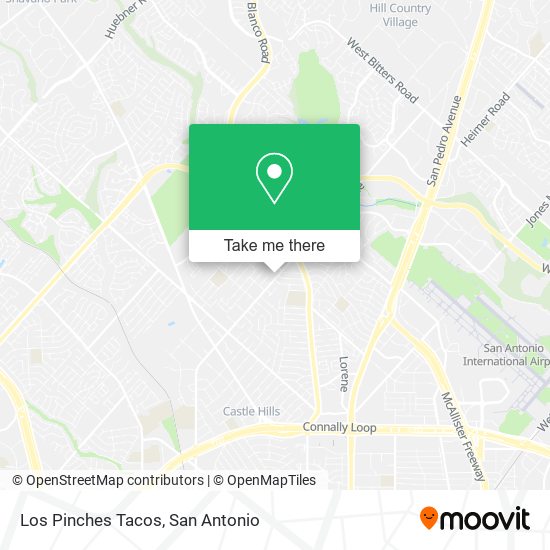 Los Pinches Tacos map