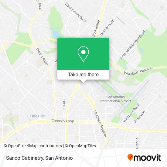 Mapa de Sanco Cabinetry