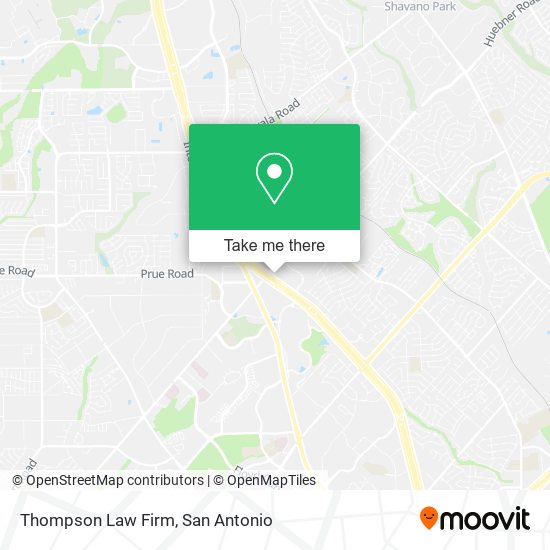 Mapa de Thompson Law Firm