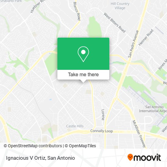 Ignacious V Ortiz map