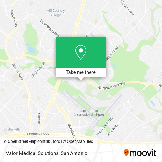 Valor Medical Solutions map