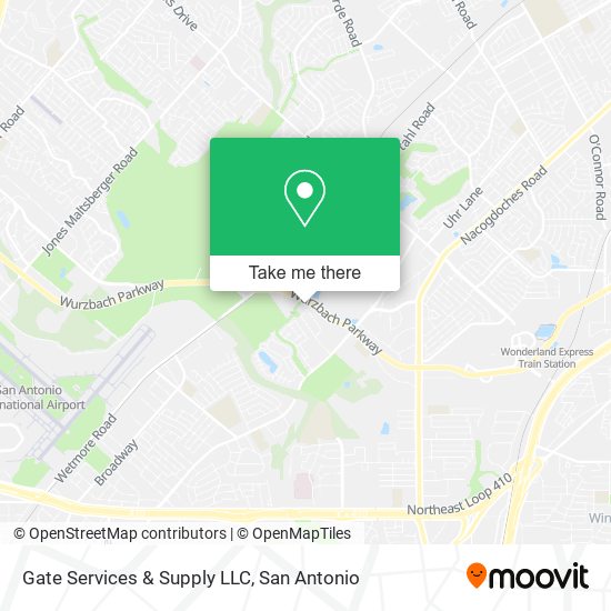 Gate Services & Supply LLC map