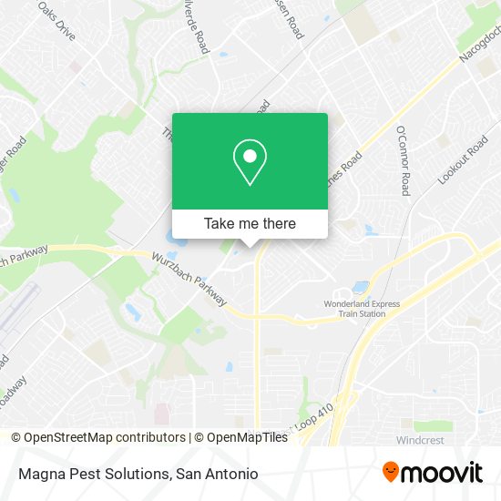 Magna Pest Solutions map