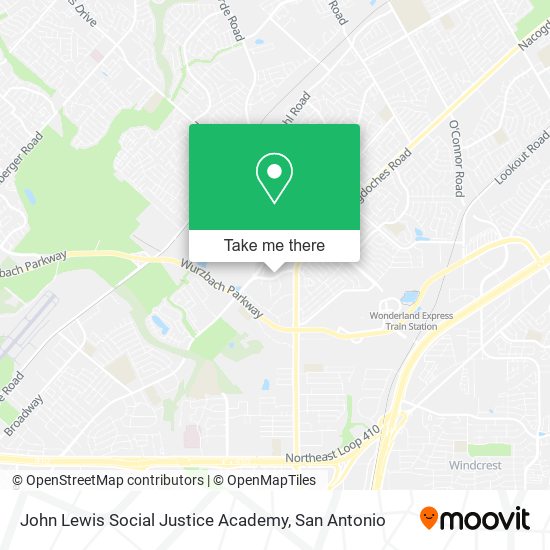 Mapa de John Lewis Social Justice Academy