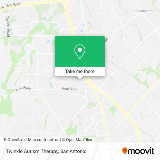 Mapa de Twinkle Autism Therapy