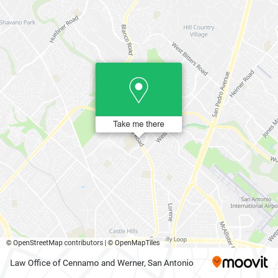Law Office of Cennamo and Werner map