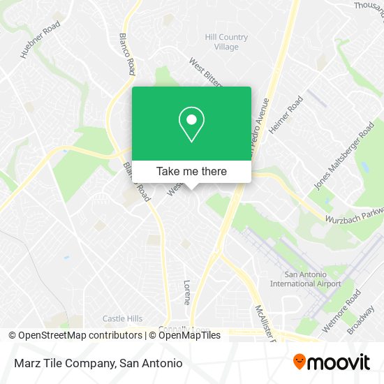 Marz Tile Company map